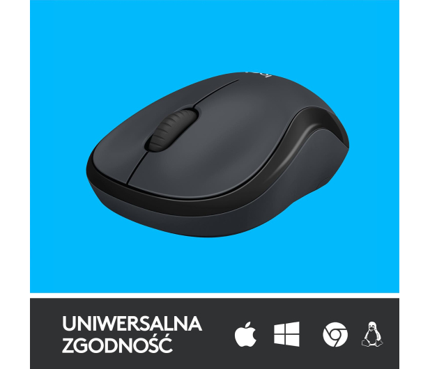 LOGITECH M220 silent wireless czarna - 329384 - zdjęcie 9